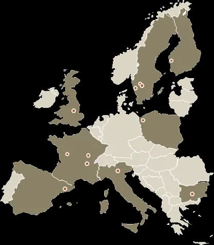European footprint